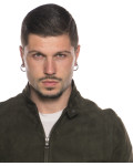 Bomber in Pelle Camoscio Verde - Napoli | Leather Trend