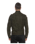 Suede Leather Bomber Jacket - Napoli | Leather Trend