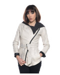 Giacca Donna Avorio in Pelle - Colima | Leather Trend