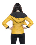 Giacca Donna Gialla in Pelle - Colima | Leather Trend