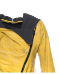 Giacca Donna Gialla in Pelle - Colima | Leather Trend
