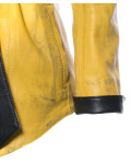 Giacca Donna Gialla in Pelle - Colima | Leather Trend