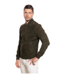 Bomber Uomo Verde in Pelle Camoscio – David | Leather Trend