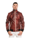 Kiwey men's bomber jacket – Argo | Leather Trend