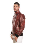 Kiwey men's bomber jacket – Argo | Leather Trend