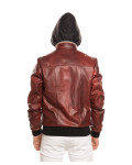 Bomber uomo modello Kiwey – Argo | Leather Trend