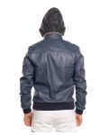 Bomber uomo modello Kiwey – Argo | Leather Trend
