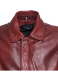 Bomber in pelle da uomo - Leo | Leather Trend