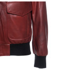 Bomber in pelle da uomo - Leo | Leather Trend
