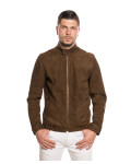 Men's Suede Leather Jacket – U09 | Leather Trend
