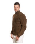 Men's Suede Leather Jacket – U09 | Leather Trend