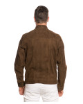 Men's Suede Leather Jacket – U09 | Leather Trend