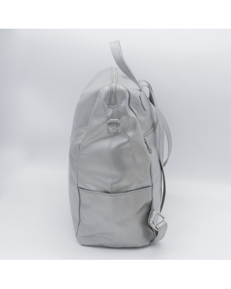 Zaino mod. Iside Argentato in vera pelle 100% made in Italy 2