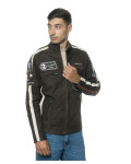 Biker in nabuk da uomo – Axel | Leather Trend
