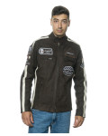 Biker in nabuk da uomo – Axel | Leather Trend
