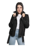 Women's Vintage Black Leather Perfecto – Emma | Leather Trend