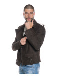 Men's Nubuck Leather Perfecto - Armando | Leather Trend