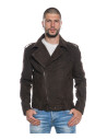 Men's Nubuck Leather Perfecto - Armando | Leather Trend