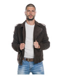Men's Nubuck Leather Perfecto - Armando | Leather Trend