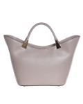 Borsa in pelle da donna beige – Clara | Leather Trend