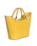 Women's Yellow Leather Bag - Clara | Leather Trend