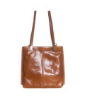 Women’s bag mod. Irene Brown genuine leather 100% Made in Italy