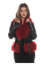 Women's Leather and Fur Jacket - Mongolia | Leather Trend