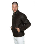 Giacca biker testa di moro uomo – Avatar | Leather Trend