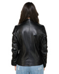 Giacca in Pelle da Donna Nera - Giadina | Leather Trend
