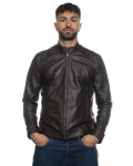 Giacca Uomo Testa di Moro in Pelle – U08 | Leather Trend