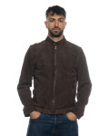 Giacca in Pelle Nabuk da Uomo - U010 | Leather Trend