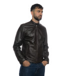 Giacca in Pelle da Uomo Testa di Moro - U010 | Leather Trend