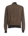 Bomber Uomo Camoscio Testa di Moro – David | Leather Trend