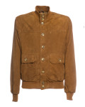 Men's suede bomber jacket – Milo | Leather Trend