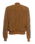 Men's suede bomber jacket – Milo | Leather Trend