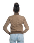 Women's Mud Suede Bomber Jacket – Polo Bis | Leather Trend