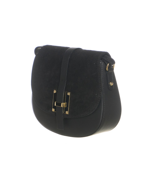 Jole – Black Leather Shoulder Bag for Women 2