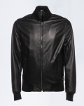 Bomber Uomo Nero in Pelle – David | Leather Trend