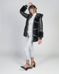 Women's leather and fur jacket - Marzia | Leather Trend