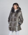Giacca in pelle e pelliccia da donna - Dany | Leather Trend