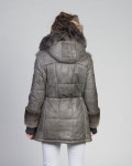 Giacca in pelle e pelliccia da donna - Dany | Leather Trend