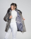 Giacca in pelle e pelliccia da donna - Dany | Leather Trend