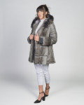 Giacca in pelle e pelliccia da donna - Dany | Leather Trend
