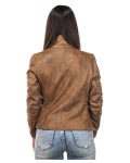 Women's Light Brown Leather Jacket – Scialla | Leather Trend