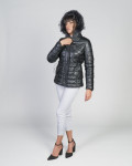 Piumino in pelle da donna - Miami | Leather Trend