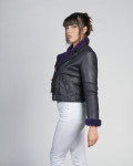 Chiodo in montone da donna - Valeria | Leather Trend