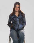 Leather Perfecto with Scratched Effect - Giselle | Leather Trend