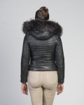Women's leather down jacket - Lasmara | Leather Trend