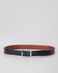 Cintura in pelle di vitello reversibile - Arrigo | Leather Trend