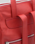 Zaino Donna Rosso in Pelle - Iside | Leather Trend